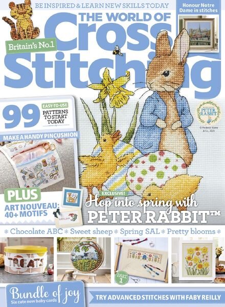 The World of Cross Stitching – April 2020 Cover