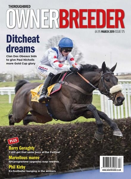 Thoroughbred Owner Breeder – Issue 175 – March 2019 Cover
