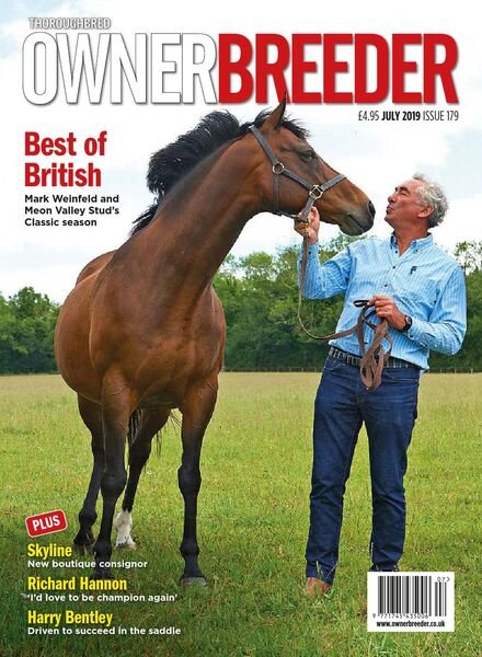 Thoroughbred Owner Breeder – Issue 179 – July 2019 Cover