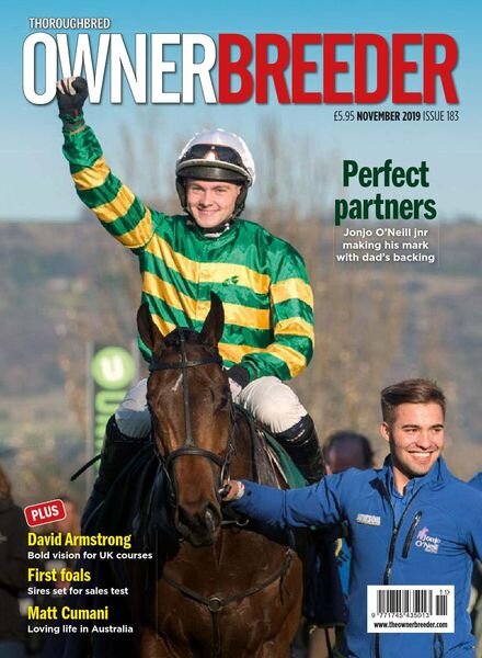 Thoroughbred Owner Breeder – Issue 183 – November 2019 Cover