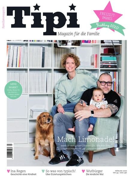 TIPI – Magazin fur die Familie – Marz 2020 Cover