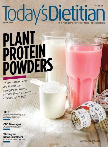 Today’s Dietitian – March 2020 Cover