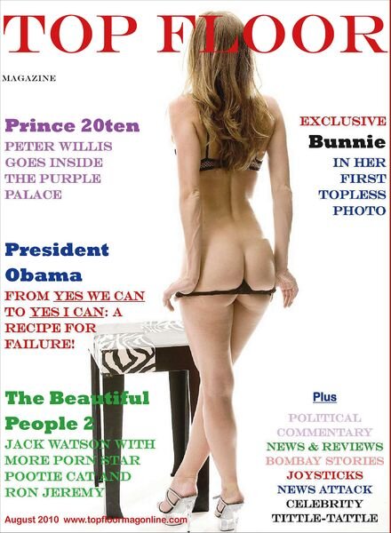 Top Floor – August 2010 Cover
