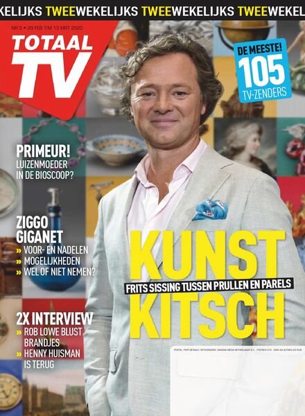 Totaal TV – 29 February 2020 Cover