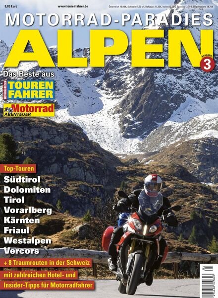 Tourenfahrer Alpen – Nr.3 2020 Cover