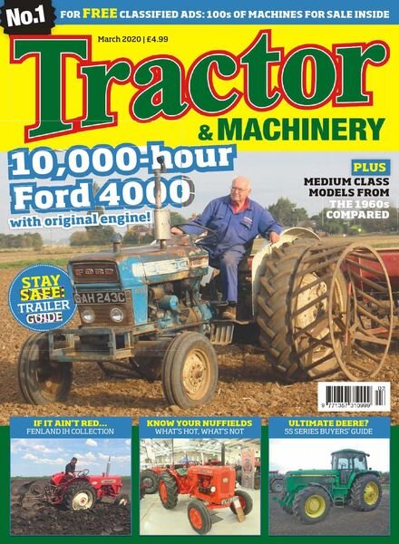 Tractor & Machinery – March 2020 Cover