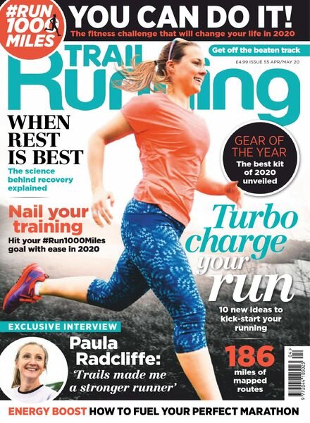 Trail Running – April-May 2020 Cover
