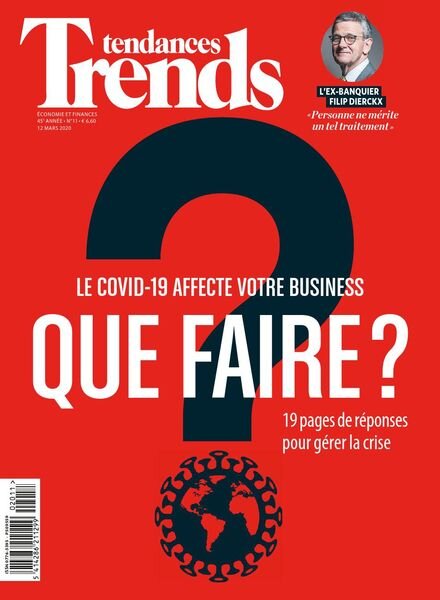 Trends Tendances – 12 Mars 2020 Cover