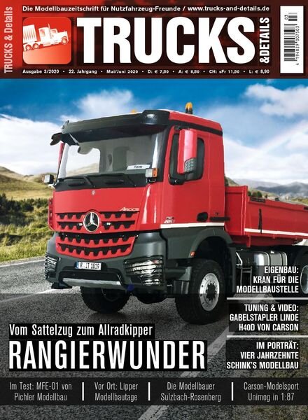 Trucks & Details – Marz 2020 Cover
