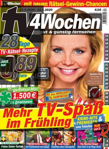 TV 4 Wochen – Nr.4 2020 Cover