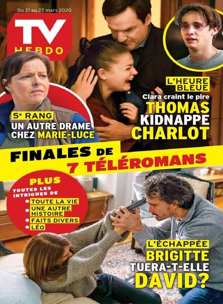 TV Hebdo – 21 mars 2020 Cover