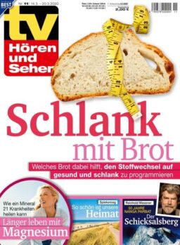 TV HOren und Sehen – 14 Marz 2020