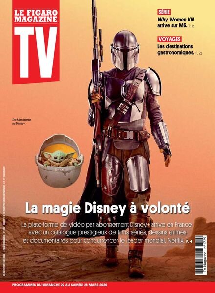TV Magazine – 22 Mars 2020 Cover