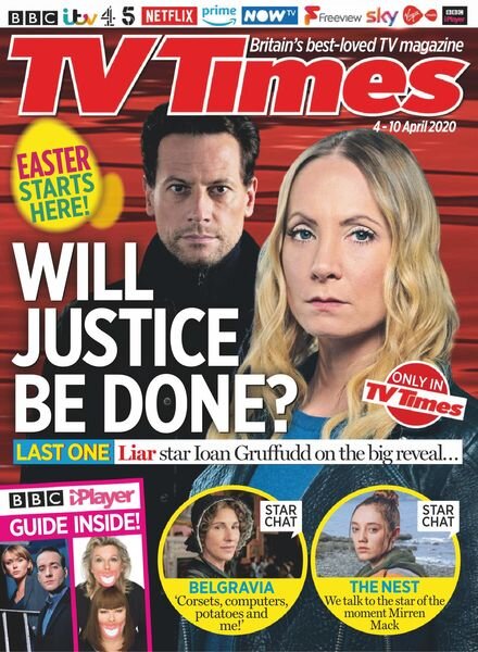 TV Times – 04 April 2020 Cover