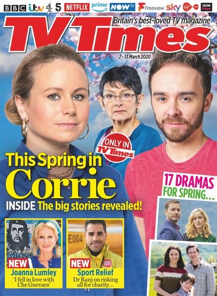 TV Times – 07 March 2020 Cover