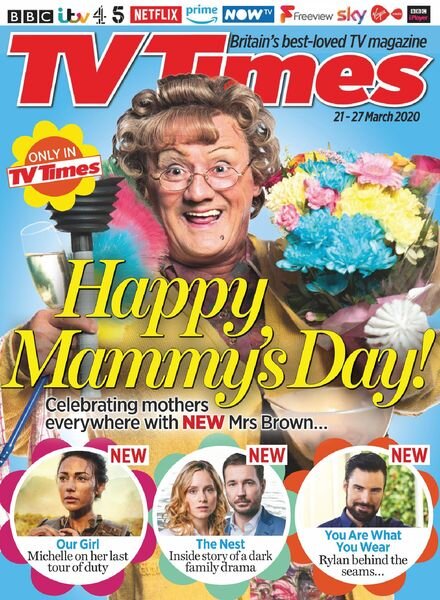 TV Times – 21 March 2020 Cover