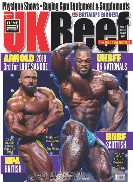 UK Beef – Issue 105 – May-June 2019 Cover