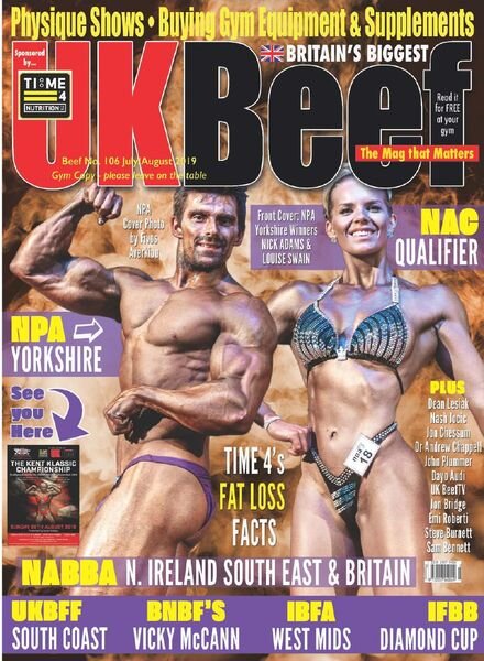 UK Beef – Issue 106 – July-August 2019 Cover