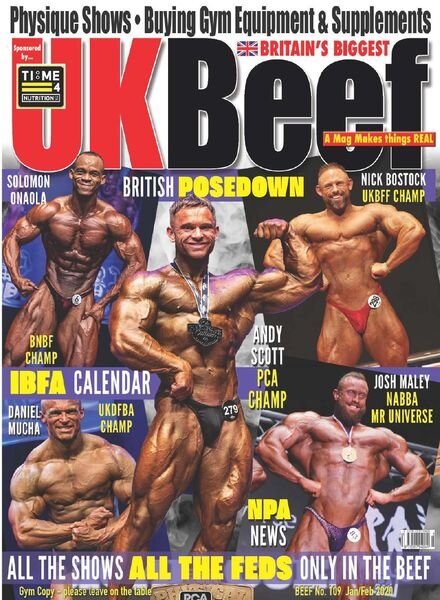 UK Beef – Issue 109 – January-February 2020 Cover