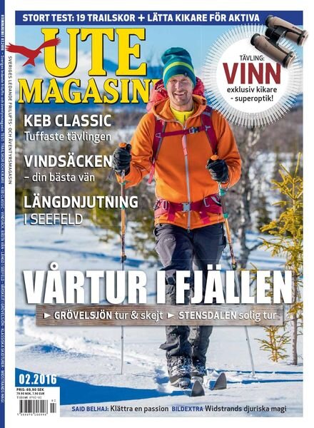 Utemagasinet – mars 2016 Cover