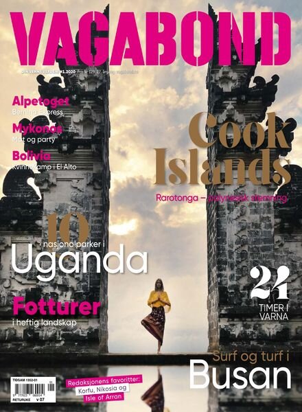 Vagabond – desember 2019 Cover