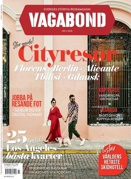 Vagabond Sverige – 13 februari 2020 Cover