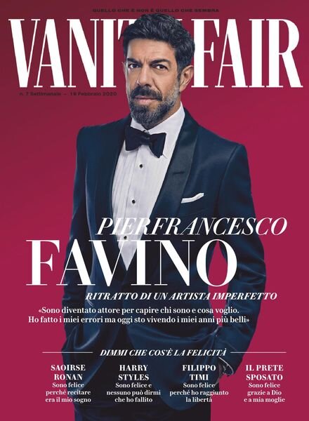 Vanity Fair Italia – 19 febbraio 2020 Cover