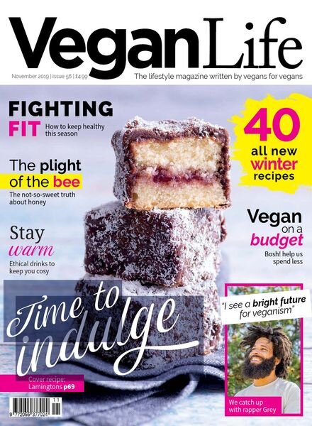 Vegan Life – Issue 56 – November 2019 Cover