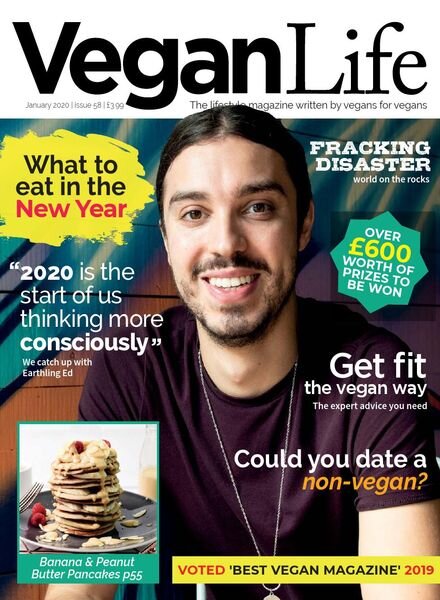 Vegan Life – Issue 58 – January 2020 Cover