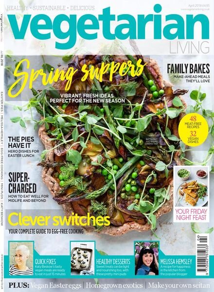 Vegetarian Living – April 2018 Cover