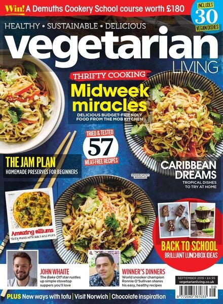 Vegetarian Living – September 2019 Cover