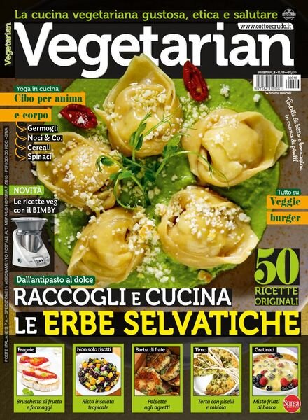 Vegetarian – Maggio-Giugno 2018 Cover