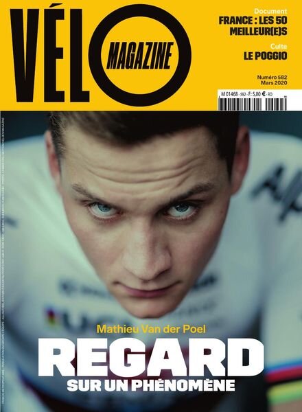Velo Magazine – fevrier 2020 Cover