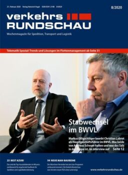 VerkehrsRundschau – 17 Februar 2020