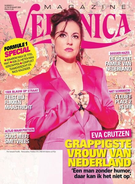 Veronica Magazine – 14 maart 2020 Cover
