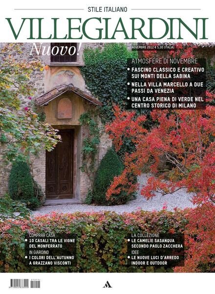 VilleGiardini – Novembre 2012 Cover