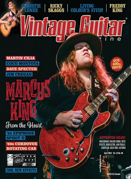 Vintage Guitar – Arpil 2020 Cover