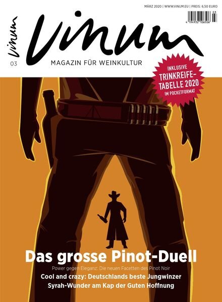 Vinum – Marz 2020 Cover
