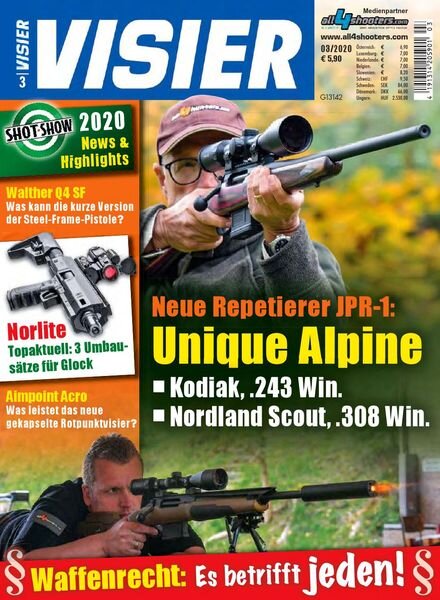 Visier – Marz 2020 Cover