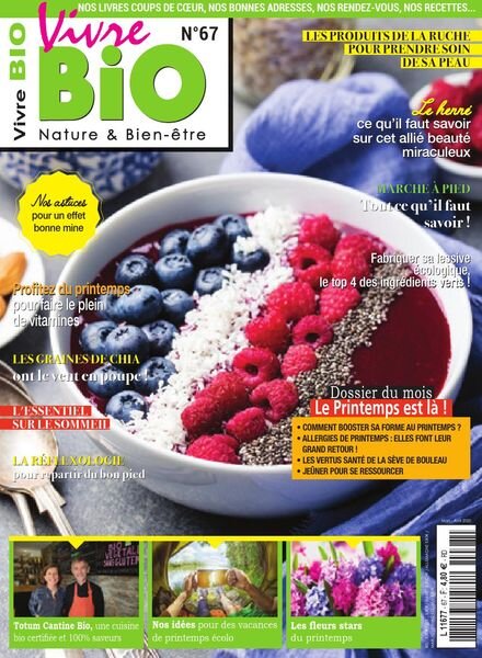Vivre Bio – 28 fevrier 2020 Cover