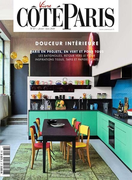 Vivre Cote Paris – fevrier 2020 Cover