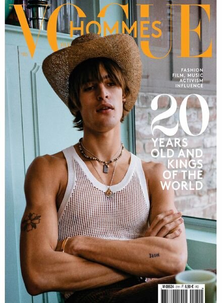 Vogue Hommes English Version – March 2020 Cover