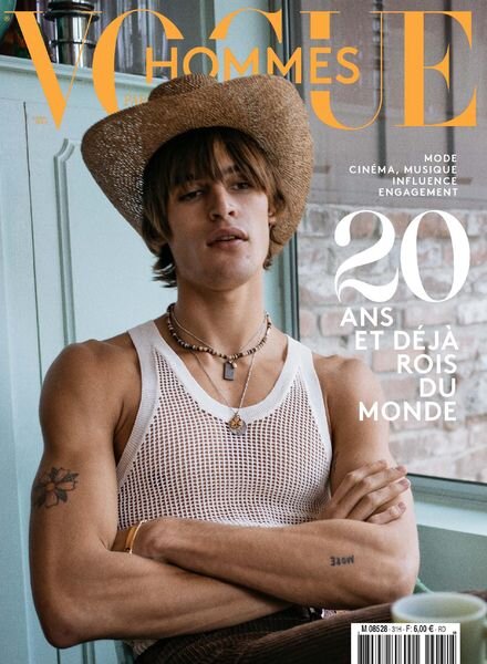 Vogue Hommes International – France – mars 2020 Cover