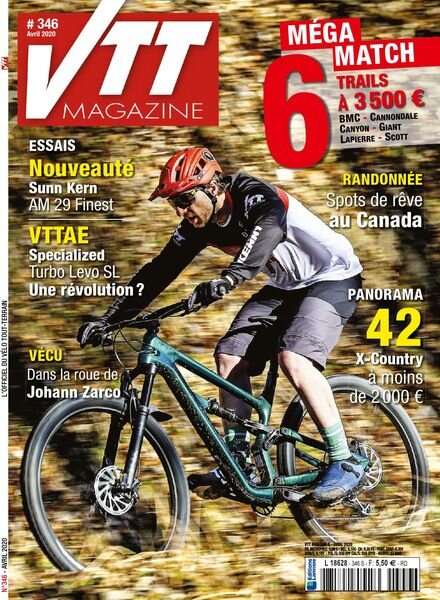 VTT Magazine – avril 2020 Cover