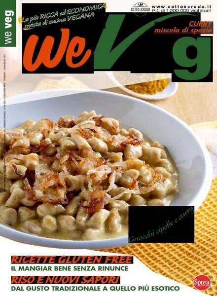 We Veg – Marzo 2018 Cover