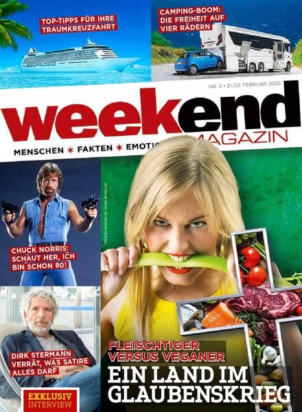 Weekend Magazin – 20 Februar 2020 Cover