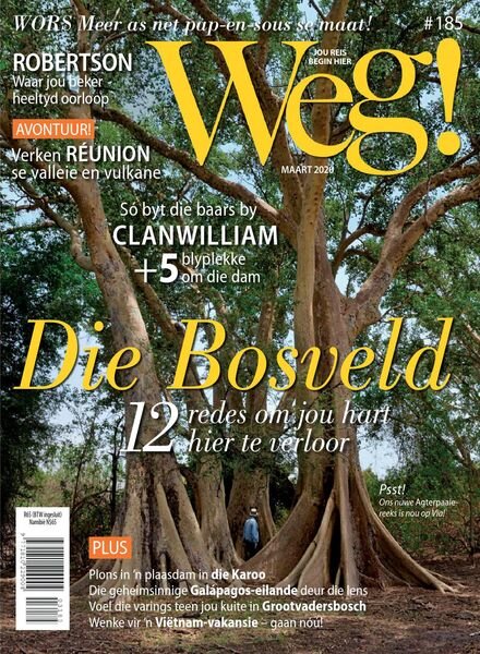 Weg! – Maart 2020 Cover