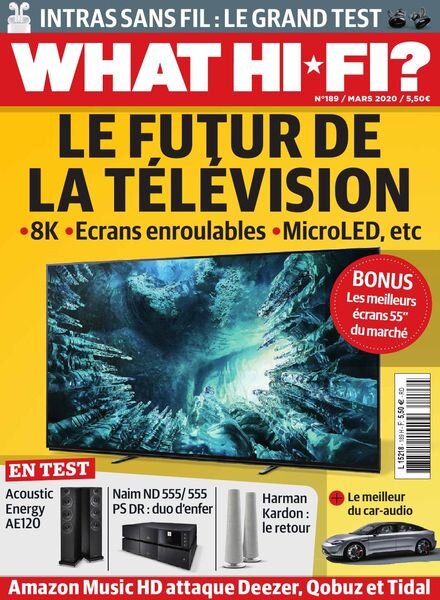 What Hi-Fi France – mars 2020 Cover