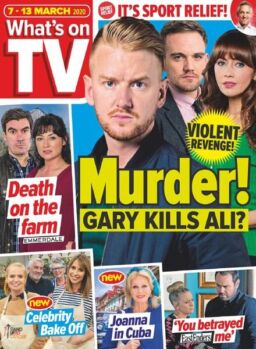 What’s on TV – 07 March 2020