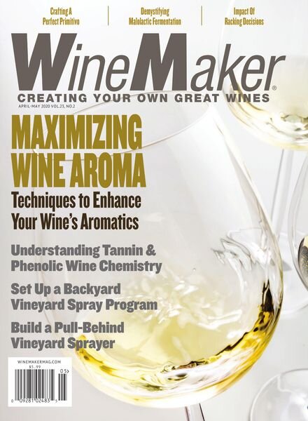 WineMaker – April-May 2020 Cover